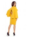 94-04 ESME dress with cape (yellow)