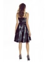 70-17 OLGA dress with tied sleeves (black,