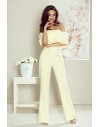 112-06 IVO jumpsuit with bare shoulders (yellow)