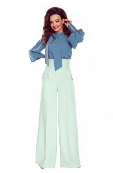 91-09 Elegant trousers with high status (mint)
