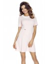 43-03 Carla – dress with a collar (pastel pink)