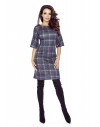 71-04 LISA classic and comfy dress(DARK GRILLE)